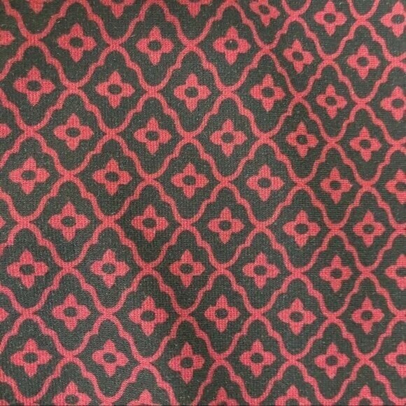 Talbots Burgundy Navy 3/4 Sleeve Dress NWOT New Size medium - Picture 4 of 5